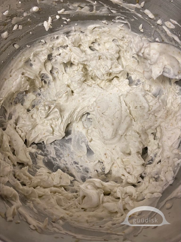 whipped yel 'as in metal bowl